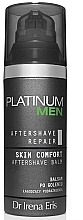 Fragrances, Perfumes, Cosmetics After Shave Balm - Dr Irena Eris Platinum Men Skin Comfort Aftershave Balm