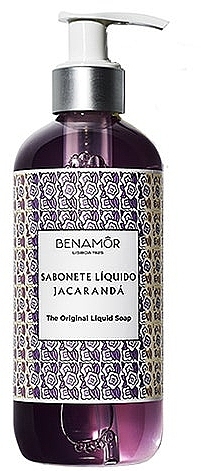 Liquid Hand Soap - Benamor Jacaranda Hand Wash Gel — photo N1