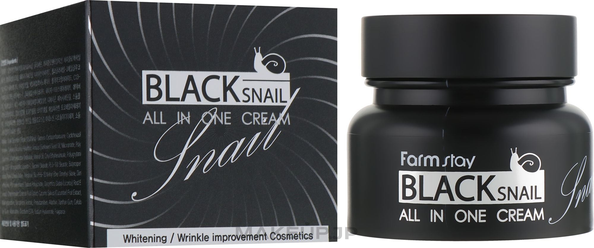 Multifunctional Black Snail Cream - FarmStay All-In-One Black Snail Cream — photo 100 ml