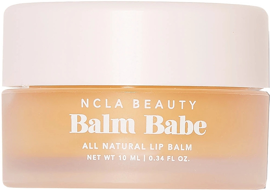 Peach Lip Balm - NCLA Beauty Balm Babe Peach Lip Balm — photo N2