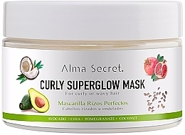 Fragrances, Perfumes, Cosmetics Curly Hair Mask - Alma Secret Curly Superglow Mask