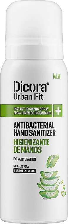 Hand Sanitizer Spray with Aloe Vera Scent - Dicora Urban Fit Protects & Hydrates Hand Sanitizer — photo N1