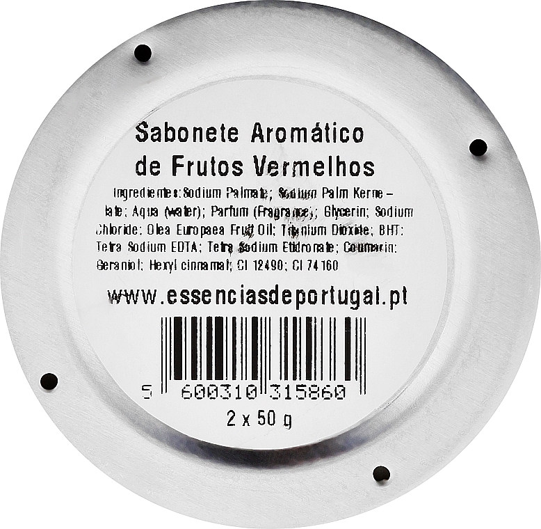 Natural Soap - Essencias De Portugal Tradition Aluminum Jewel-Keeper Red Fruits — photo N3
