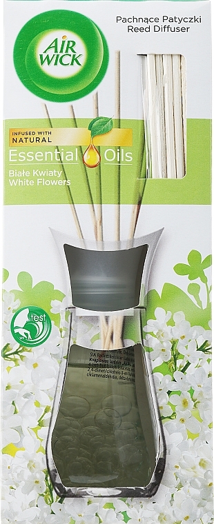 Reed Diffuser - Air Wick Life Scents Reed Diffuser White Flowers — photo N1