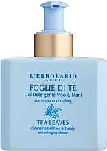 Fragrances, Perfumes, Cosmetics L'Erbolario Tea Leaves Cleansing Gel Face & Hands - Face & Hand Gel