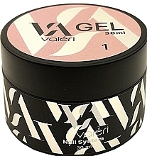 Fragrances, Perfumes, Cosmetics Nail Builder Gel, 30 ml - Valeri Builder Gel