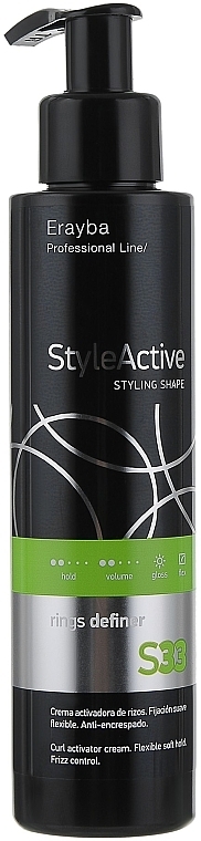 Curl Defining Cream S33 - Erayba Style Active Rings Definer S33 — photo N1