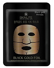 Fragrances, Perfumes, Cosmetics Foil Face Mask "Black Gold" - Skinlite Black Gold Foil Mask