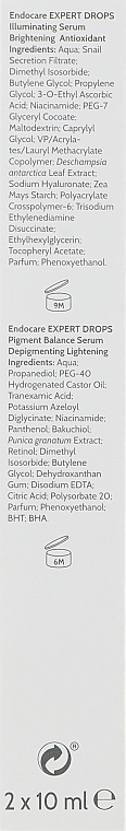 Set - Cantabria Labs Endocare Expert Drops Depigmenting Protocol (ser/2*10ml) — photo N4