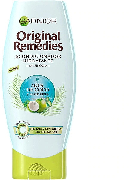 Hair Conditioner - Garnier Original Remedies Coconut Water and Aloe Vera — photo N1