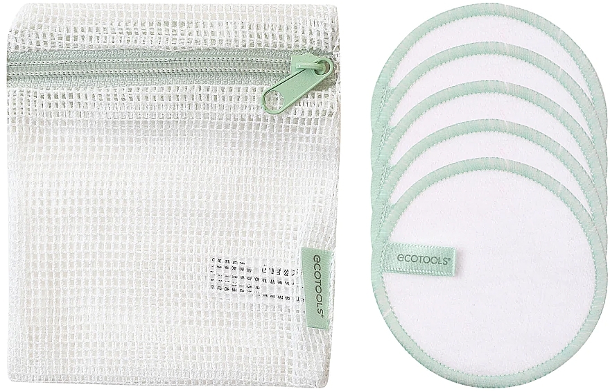 Reusable Ultra-Soft Cotton Pads - EcoTools Reusable Ultra Soft Cotton Pads — photo N1