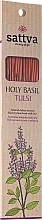 Fragrances, Perfumes, Cosmetics Incense Sticks "Basil" - Sattva Holy basil