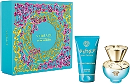 Fragrances, Perfumes, Cosmetics Versace Dylan Turquoise Pour Femme - Set (edt/30ml + show/gel/50ml)