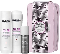 Fragrances, Perfumes, Cosmetics Set - Goldwell Dualsenses Color Set (sh/250 ml + cond/200 ml + pol/50 ml + bag)