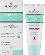Mild Eye Cream for Sensitive Skin - Floslek Eye Care Expert Midl Eye Cream For Sensitive Skin — photo N2