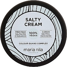 Light Hold Hair Styling Cream - Maria Nila Salty Cream — photo N1
