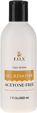 Acetone-Free Bio-Gel and Gel Polish Remover - F.O.X Gel Remover Acetone-Free — photo N3