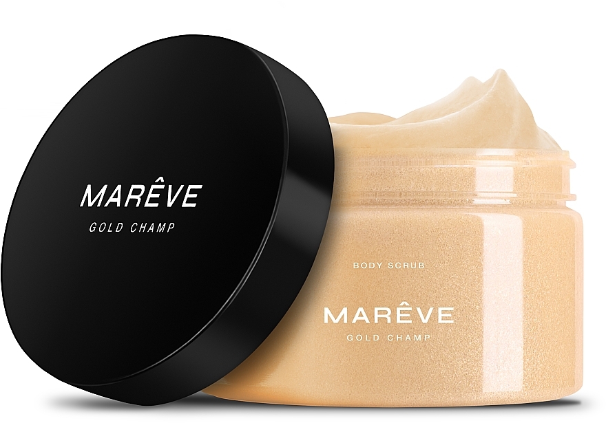 Perfumed Shimmering Body Scrub 'Gold Champ' - MAREVE — photo N1