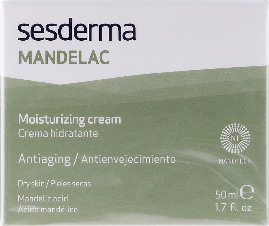 Moisturizing Cream with Mandelic Acid - SesDerma Laboratories Mandelac Moisturizing Cream — photo N1