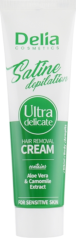 Ultra-Gentle Depilation Cream 3in1 - Delia Satine Depilation — photo N2