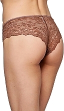 Classic Poyasnaya Brief Panties, nutmeg - Fleri — photo N2