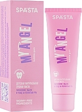 Fragrances, Perfumes, Cosmetics Kids Natural Toothpaste "Strengthening of Enamel and Oral Cavity Care" - Spasta My Angel