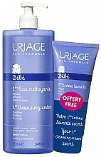 Fragrances, Perfumes, Cosmetics Set - Uriage Babies (cl/watter/1000ml + cl/cream/1000ml)