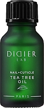 Fragrances, Perfumes, Cosmetics Nail & Cuticle Oil "Tea Tree Oil" - Didier Lab Nail + Cuticle Oil Tea Tree Oil