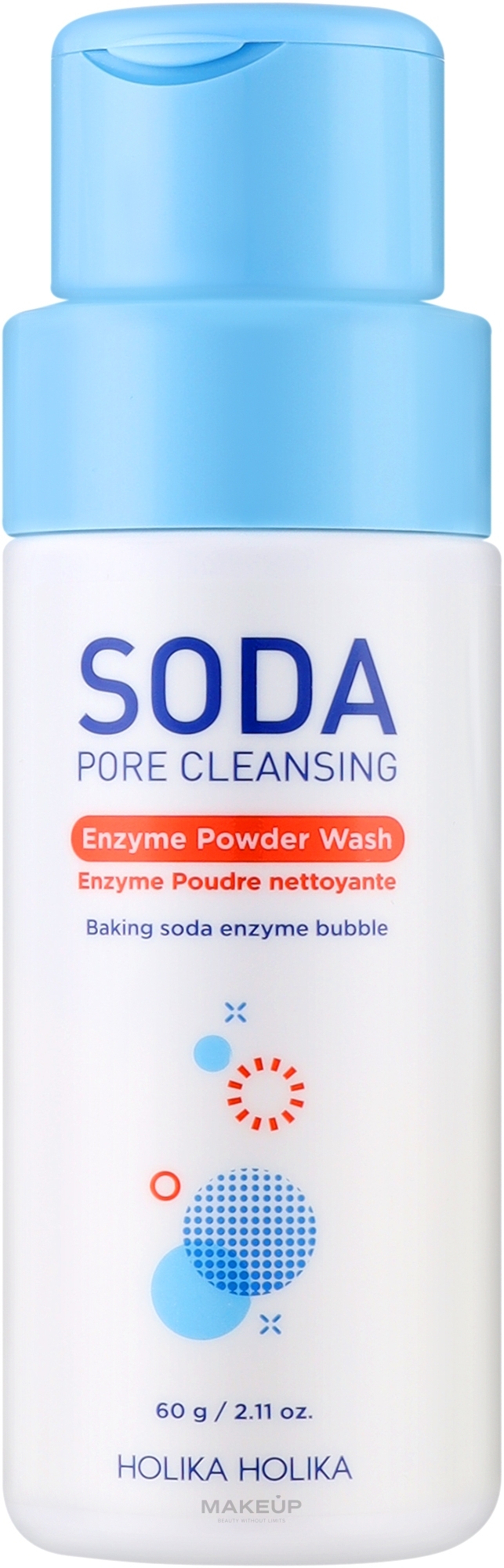Cleansing Enzyme Powder - Holika Holika Soda Pore Cleansing Enzyme Powder Wash — photo 60 g