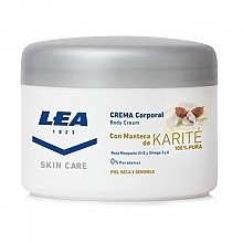 Fragrances, Perfumes, Cosmetics Nourishing Body Cream with Shea Butter - Lea Skin Care Body Cream With Karite Butter