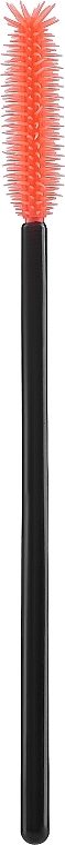 Silicone Lash & Brow Brush 'Pineapple', black-orange - Lash Brow — photo N2