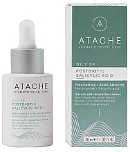 Fragrances, Perfumes, Cosmetics Postbiotic Face Serum with Niacinamide & Salicylic Acid - Atache Oily SK Postbiotic Salicylic Serum