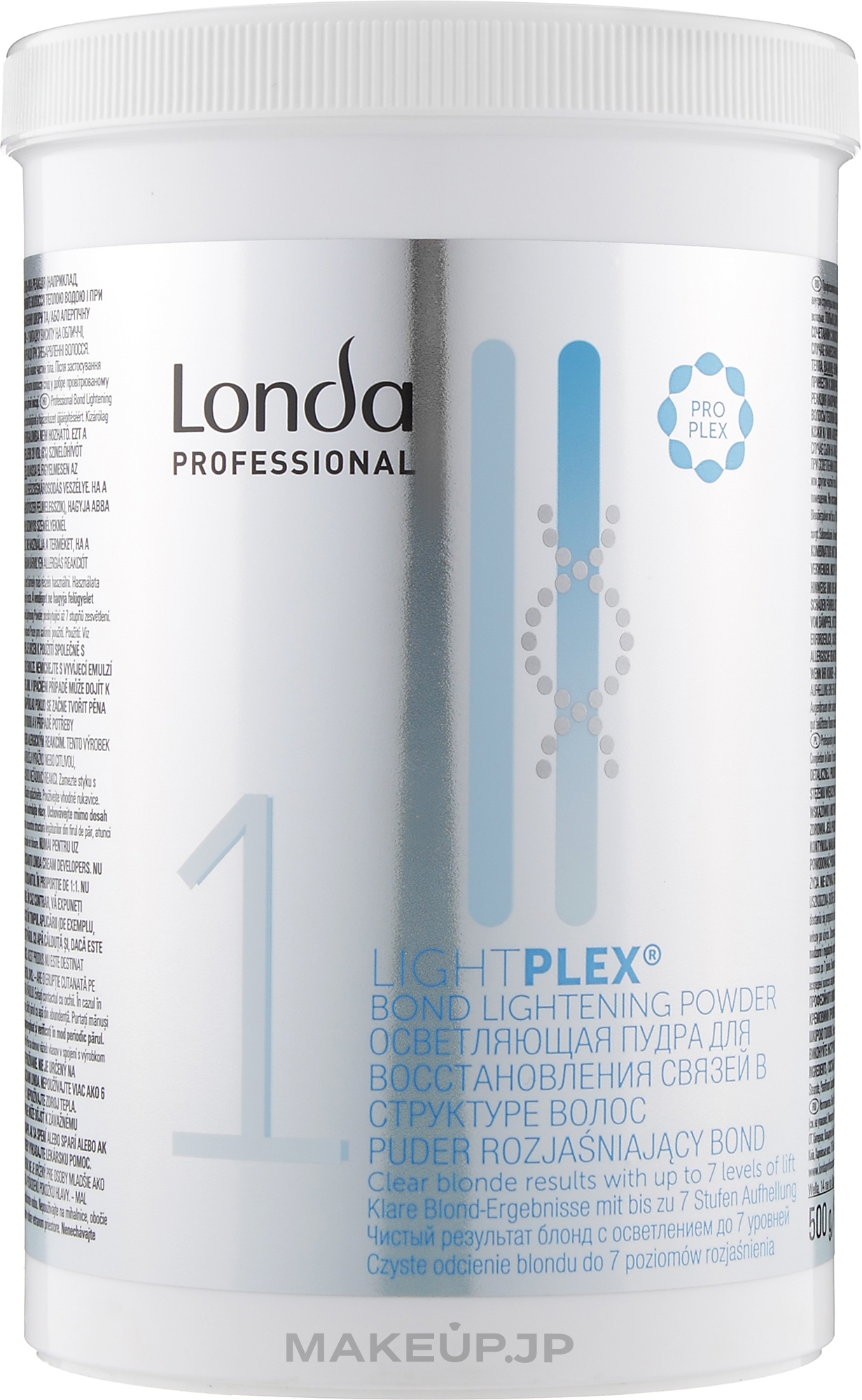 Lightening Hair Powder - Londa Professional Lightplex Bond Lightening Powder — photo 500 g