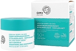 Fragrances, Perfumes, Cosmetics Day/Night Anti-Wrinkle Cream 50+ - Allvernum Omi Daily Care Anti-Wrinkle Smoothing And Moisturizing Day And Night Cream