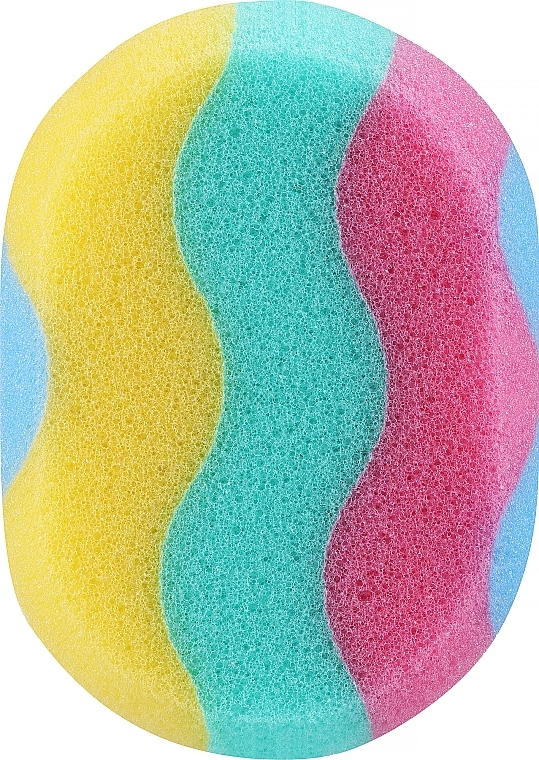 Body Wash Sponge 'Rainbow' - Sanel — photo N1