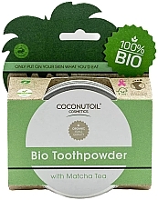 Fragrances, Perfumes, Cosmetics Matcha Tea Tooth Powder - Coconutoil Cosmetics Bio Toothpowder With Matcha Tea