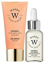 Set - Warda Skin Glow Boost Vitamin C (gel/serum/50ml + eye/serum/15ml) — photo N1