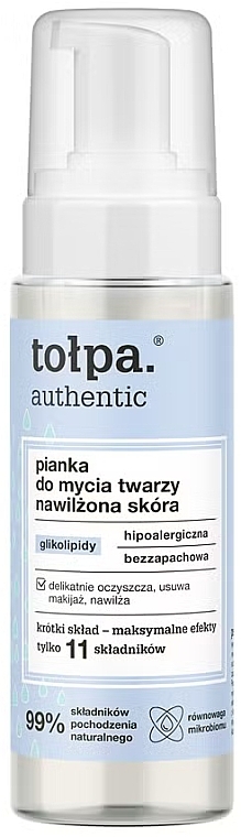 フェイスクレンジングフォーム - Tolpa Authentic — photo N1