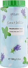 Fragrances, Perfumes, Cosmetics Perfumed Body Talc "Mint Coolness" - Oriflame Love Nature Fragranced Talc Cooling Delight