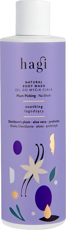 Plum Shower Gel - Hagi Plum Picking Natural Body Wash — photo N1
