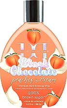 Fragrances, Perfumes, Cosmetics Softening Bronzing Cream - Tan Incorporated Peach & Cream 400x Black Chocolate