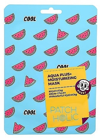 Moisturising Sheet Mask - Patch Holic Aqua Plus+ Moisturizing Mask — photo N1