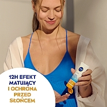 Mattifying Face Sunscreen - Nivea Sun UV Face Shine Control Mattifying Effect SPF 30 — photo N5