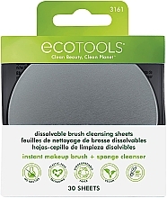 Fragrances, Perfumes, Cosmetics Dissolvable Brush Cleansing Sheets - EcoTools Dissolvable Brush Cleansing Sheets