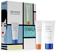 Fragrances, Perfumes, Cosmetics Dry Skin Set with Oxygen Cream - Skeyndor Power Look (cr/25ml + eye/cr/15ml)