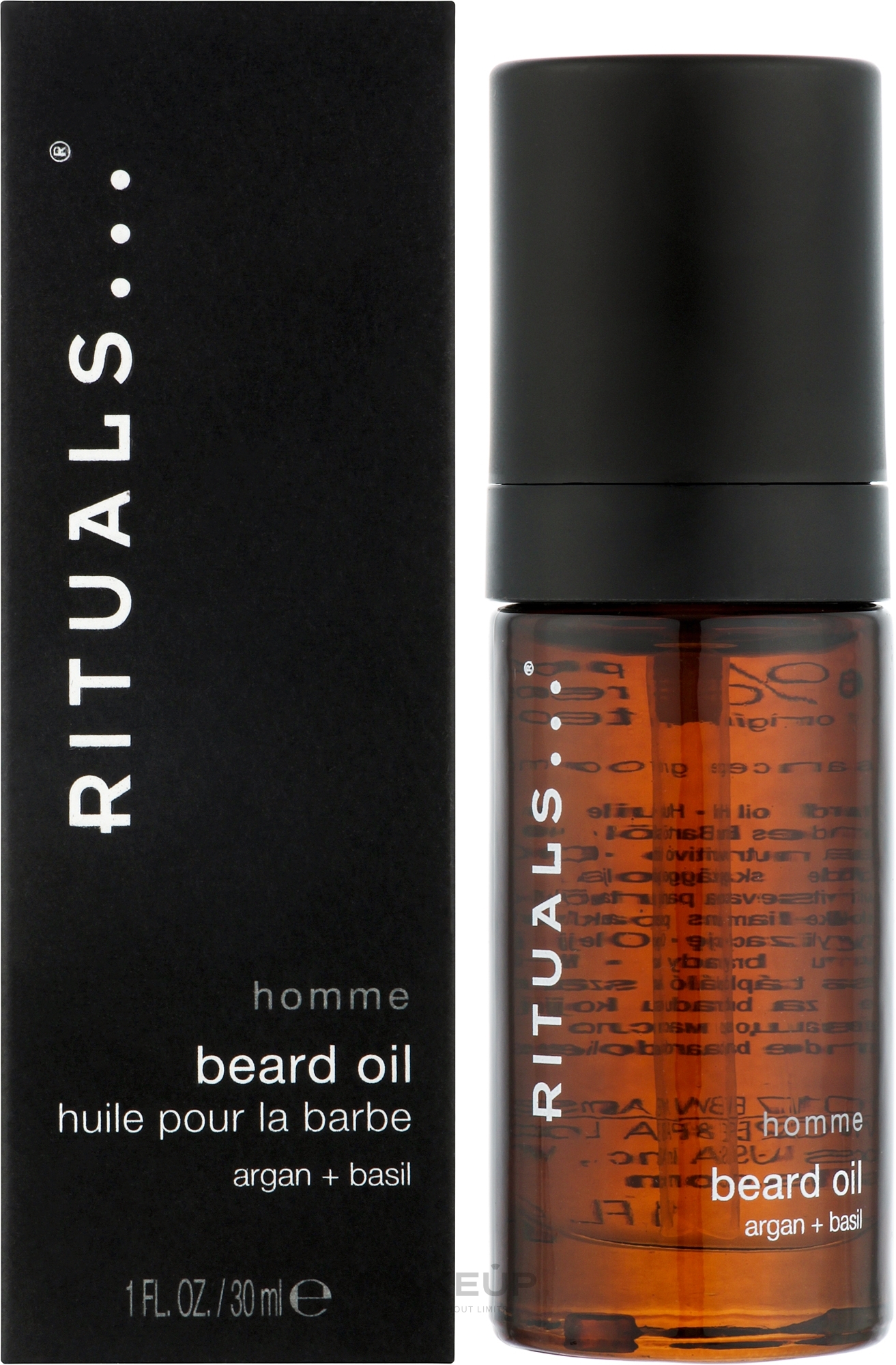 Beard Oil - Rituals Homme Beard Oil Argan + Basil — photo 30 ml