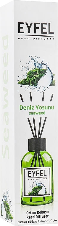 Seaweed Reed Diffuser - Eyfel Perfume Reed Diffuser Seaweed — photo N1