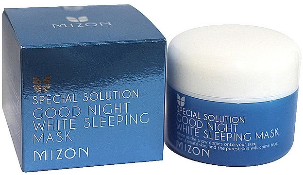 Whitening Sleeping Face Mask - Mizon Good Night White Sleeping Mask — photo N1