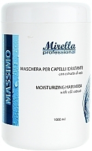 Fragrances, Perfumes, Cosmetics Moisturizing Mask with Silk Extract - Mirella Moisturizing Hair Mask With Silk Extract