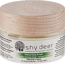 Fragrances, Perfumes, Cosmetics Cream for Combination and Oily Skin - Shy Deer Natural Cream